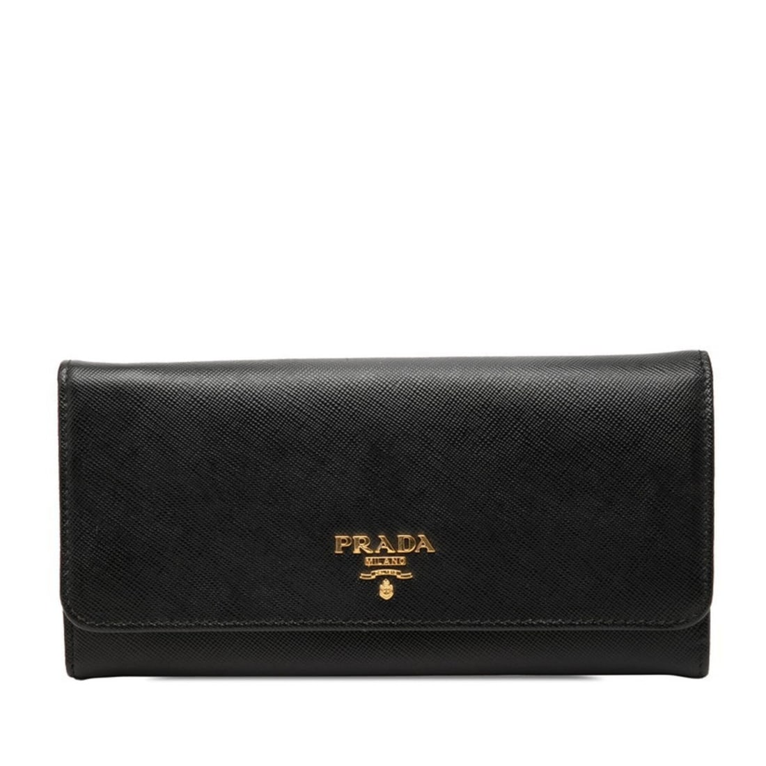 Prada Bi-fold Long Wallet 1MH132 Nero Black Saffiano Leather Women's PRADA: --- Catalog ---Category: SizeSize (HxWxD): 9.5cm x 19cm x 3cm / 3.74'' x 7.48'' x 1.18''Category: DesignType: Long wallet (bi-fold)Color: BlackGender: WomenClosure: ZipperMaterial: Leather