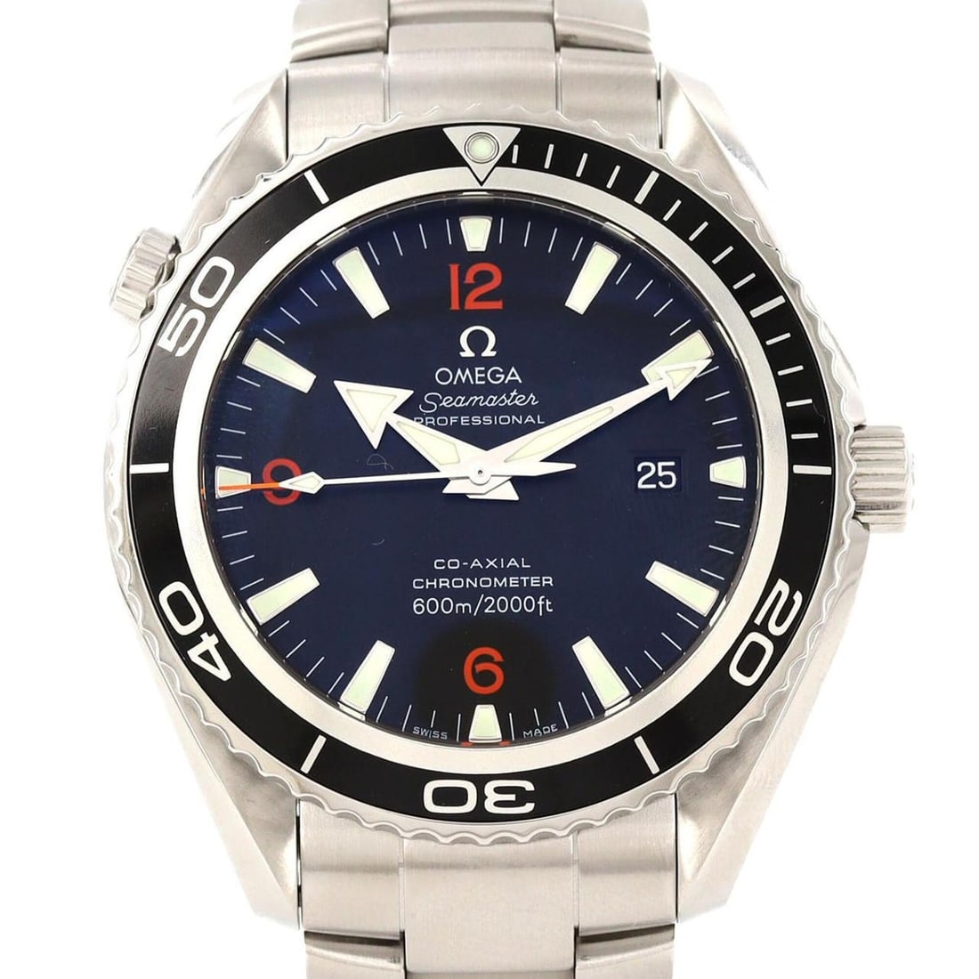 Omega Seamaster Planet Ocean 2200.51 SS Automatic Watch: --- Catalog ---Category: SizeWrist Size: 20cm / 7.87''Case Diameter: 45.5mm / 1.79''Category: DesignType: WristwatchGender: MenColor (Dial): BlackMaterial (Band): Stainless steelMaterial (Case): Stain