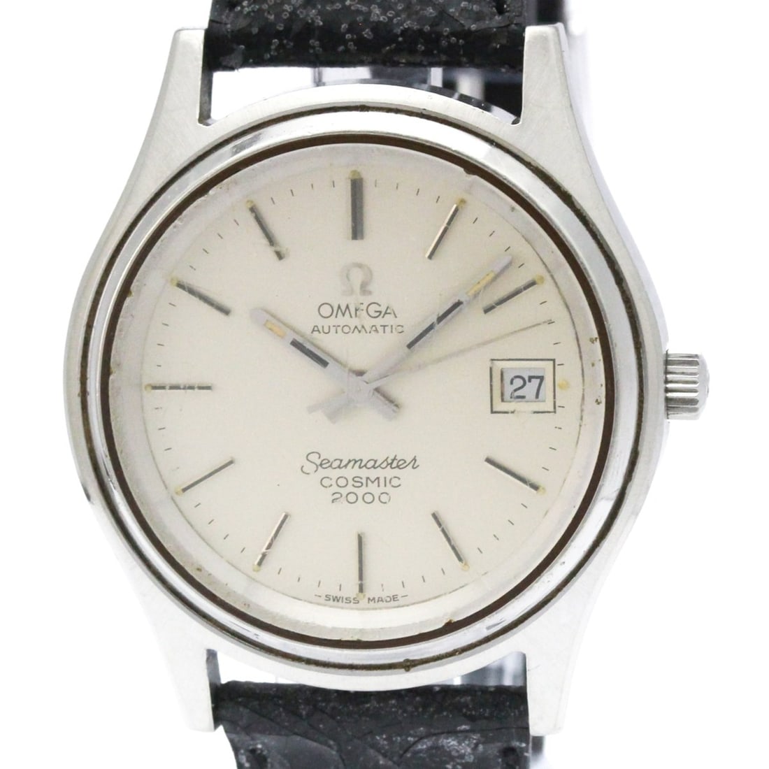 OMEGA Seamaster Cosmic 2000 Cal 1012 Steel Automatic Mens Watch 166.128 (1 of 14)