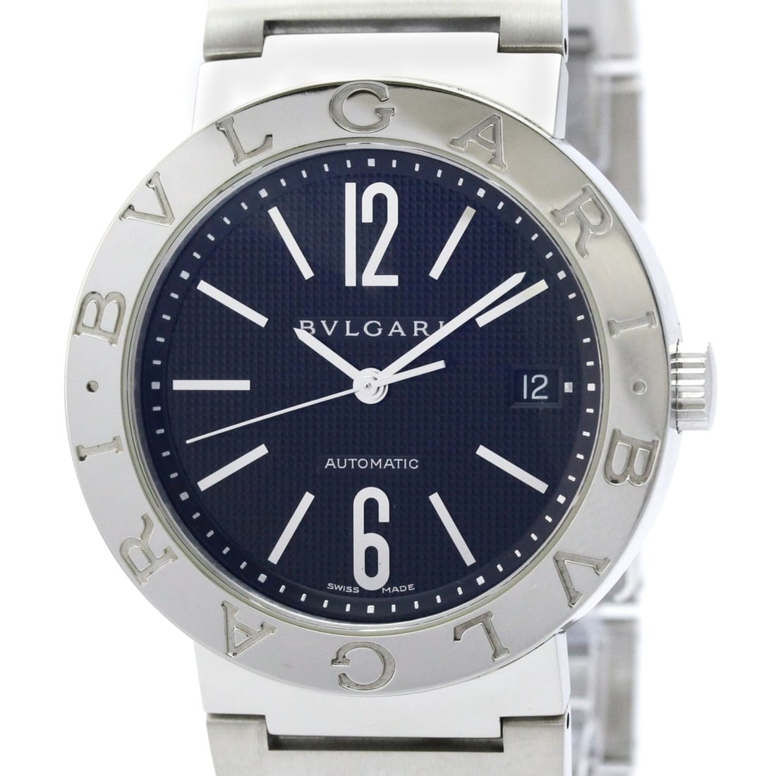 BVLGARI BVLGARI-BVLGARI Steel Automatic Mens Watch BB38SS AUTO Polished (1 of 10)