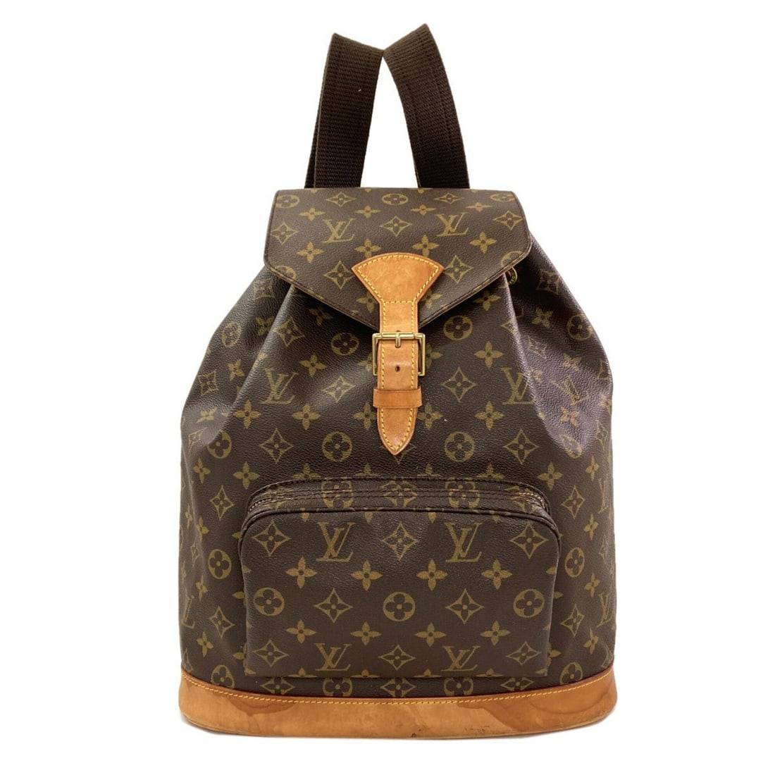 Louis Vuitton Montsouris GM Backpack/Daypack, Monogram Canvas, Women's LOUIS VUITTON: --- Catalog ---Category: SizeSize (HxWxD): 39cm x 31cm x 12cm / 15.35'' x 12.2'' x 4.72''Strap Length: 66cm - 70cm / 25.98'' - 27.55''Handle Length: 10cm / 3.93''Category: DesignType: BackpackColor: M