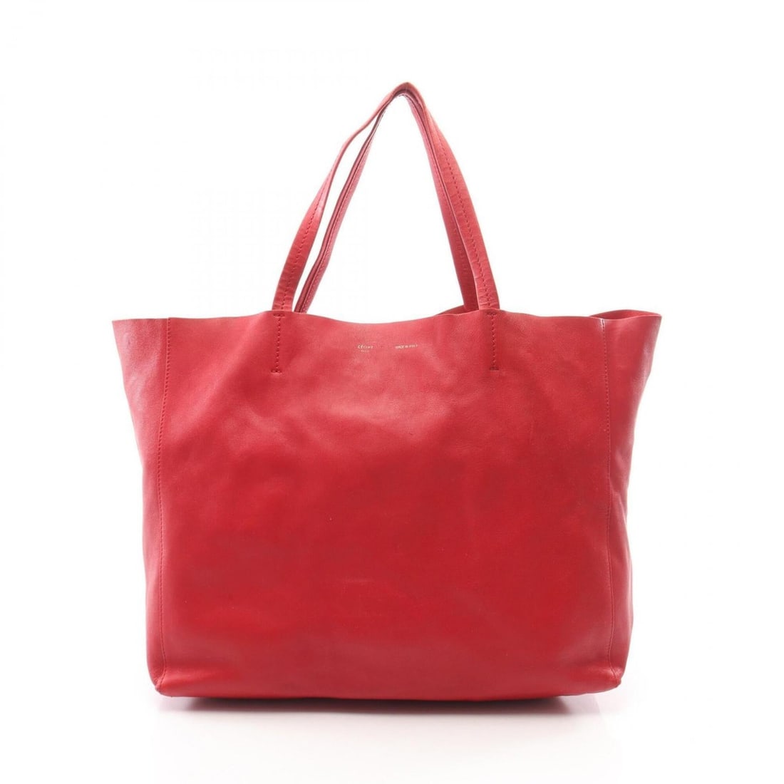 Celine Horizontal Cabas Tote Bag Handbag Leather Women's Red 166113: --- Catalog ---Category: SizeSize (HxWxD): 31cm x 39cm x 19cm / 12.2'' x 15.35'' x 7.48''Category: DesignType: Handbag, Tote bagColor: Red colorGender: WomenMaterial: Leather Category: GeneralMPN: 166