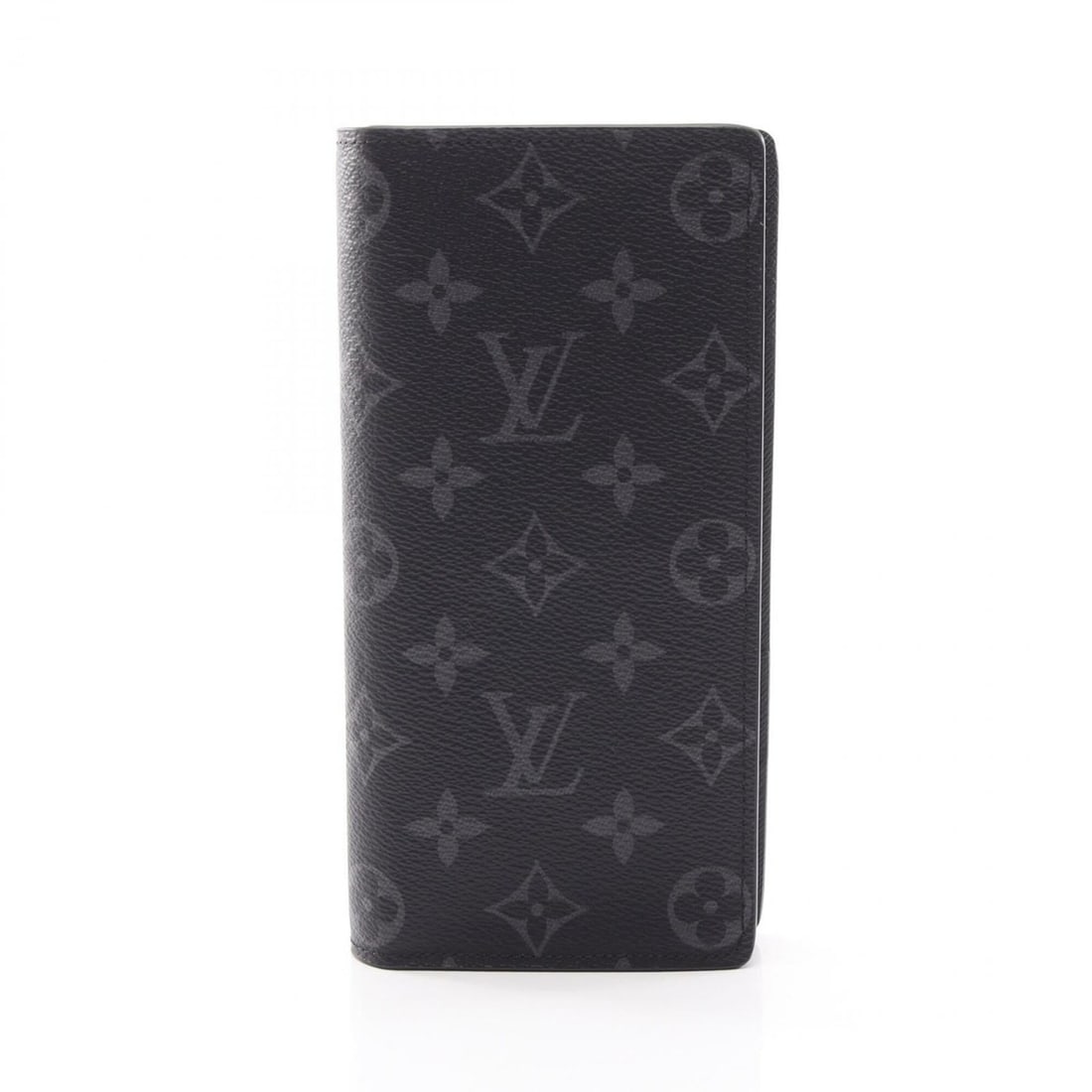 Louis Vuitton Portefeuille Brazza Bi-fold Long Wallet, Coated Canvas, Monogram Eclipse, Men's,: --- Catalog ---Category: SizeSize (HxWxD): 19cm x 9.5cm x 2cm / 7.48'' x 3.74'' x 0.78''Category: DesignType: Long wallet (bi-fold)Color: BlackGender: MenMaterial: Coated canvas Category: GeneralMPN: 