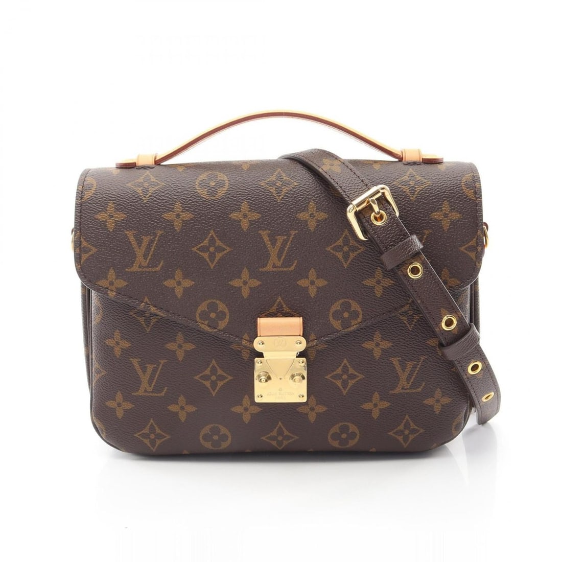 Louis Vuitton Pochette Metis MM 2-Way Handbag, Coated Canvas and Leather, Monogram Pattern, Women's, (1 of 12)