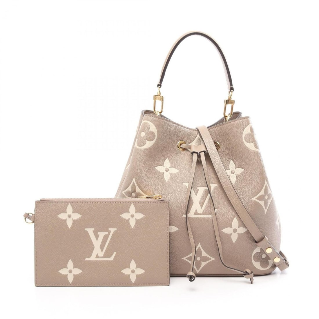 Louis Vuitton NeoNoe MM Bicolor 2-Way Shoulder Bag/Handbag, Leather, Monogram Empreinte, Women's, (1 of 14)