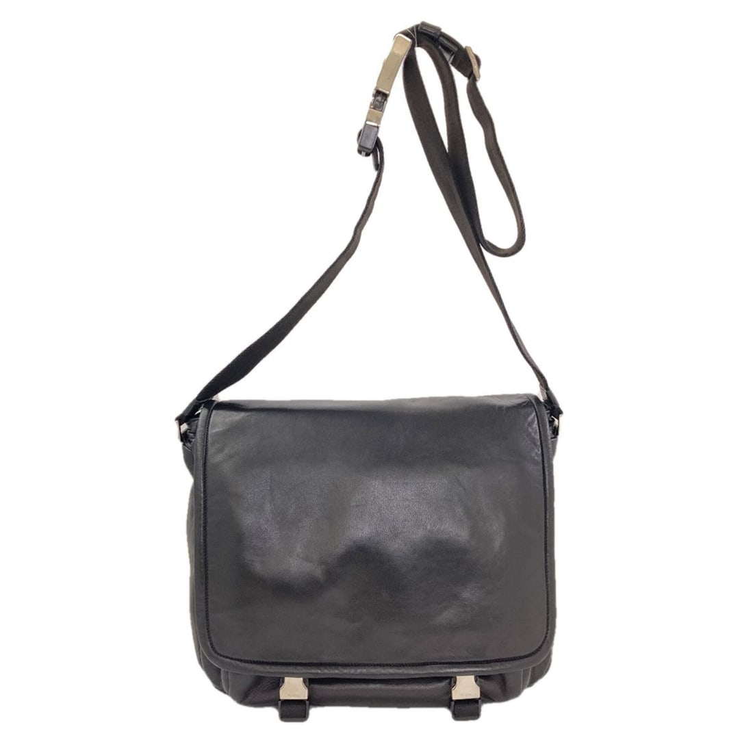 Prada Long Shoulder Bag, Lambskin, Women's PRADA (1 of 18)