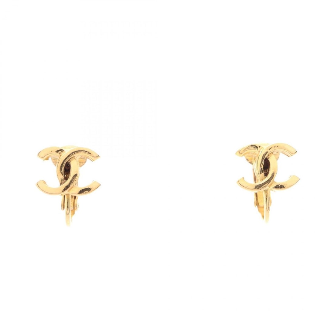 Chanel Coco Mark Earrings, Gold Plated (GP), Women's, Tone: --- Catalog ---Category: DesignType: Clip earringsColor: GoldGender: WomenMaterial: Gold platingCategory: GeneralBrand: Chanel--- Item List ---Section: ConditionRanking: Rank AB Used - Traces of usage