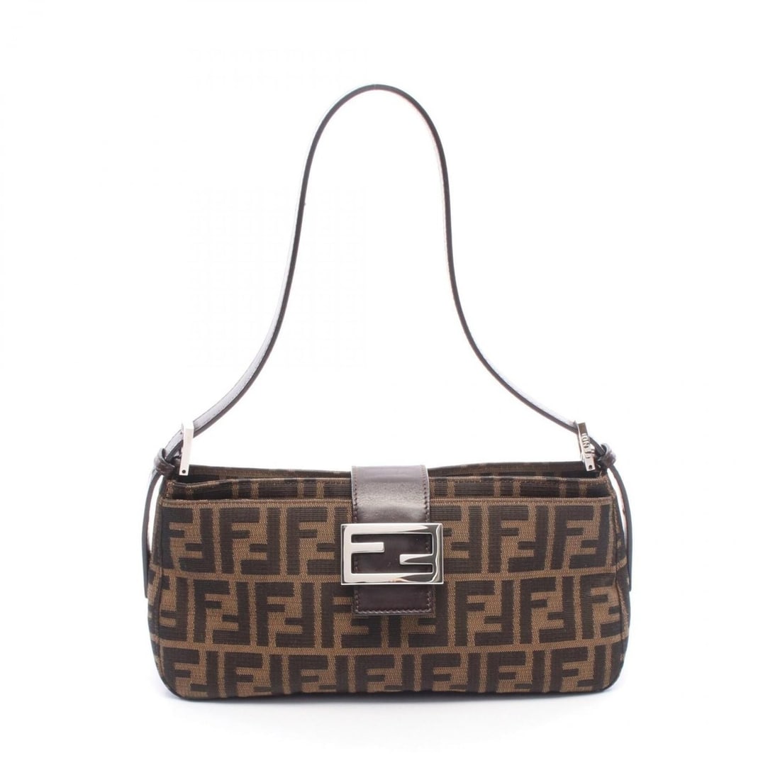 Fendi Mamma Bucket Zucca Shoulder Bag/Handbag, Canvas and Leather, Women's, Brown: --- Catalog ---Category: SizeSize (HxWxD): 13cm x 28.5cm x 8cm / 5.11'' x 11.22'' x 3.14''Category: DesignType: Handbag, Shoulder bagColor: BrownGender: WomenMaterial: Canvas , Leather Category: Gener