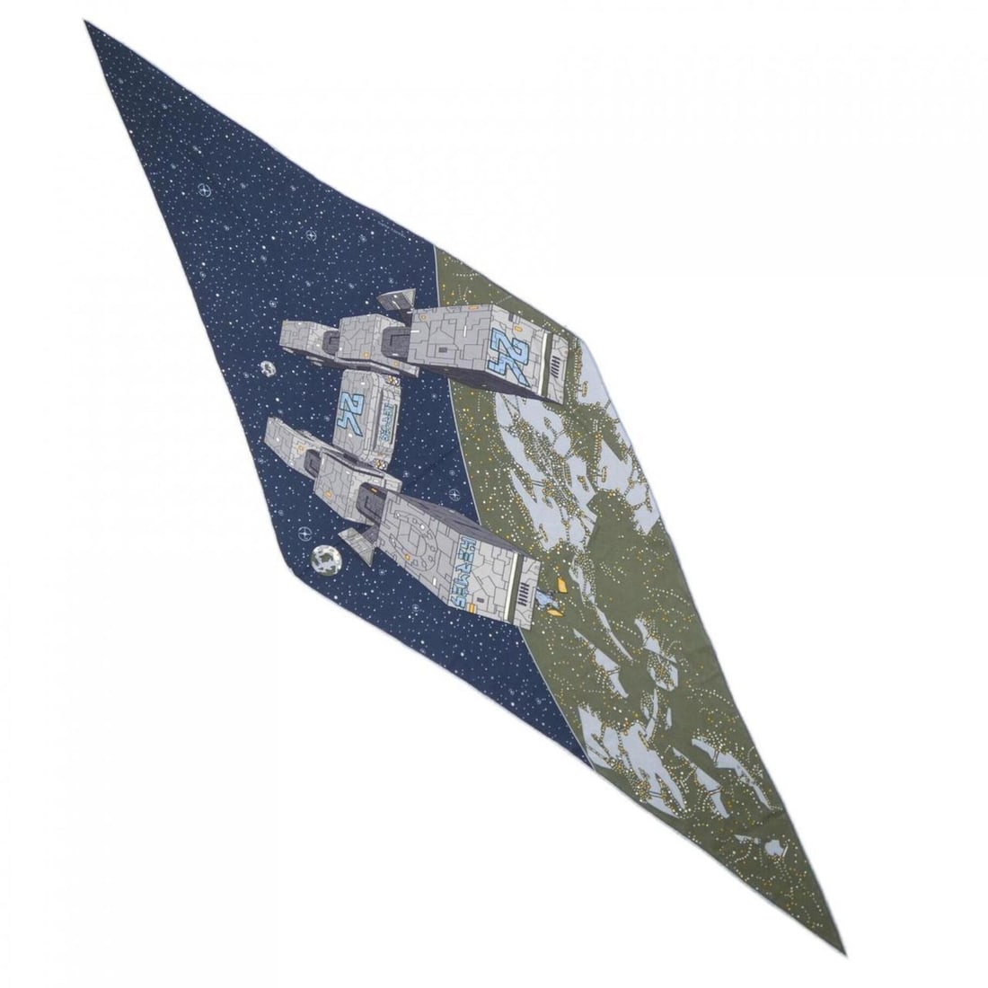 Hermes shawl: --- Catalog ---Category: SizeSize (LxW): 75cm x 2.1m / 29.52'' x 82.67''Category: DesignType: ShawlColor: Gray, NavyGender: MenMaterial: Silk , Cashmere Category: GeneralBrand: Hermes--- Item List ---