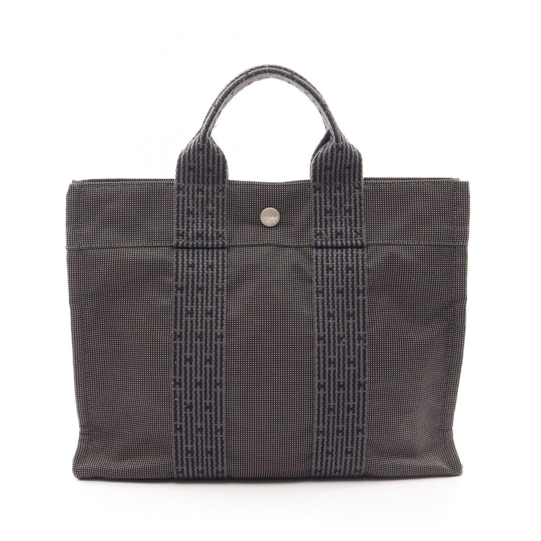 Hermes Herline PM Tote Bag Handbag Canvas Nylon Women's Gray: --- Catalog ---Category: SizeSize (HxWxD): 23cm x 30cm x 8cm / 9.05'' x 11.81'' x 3.14''Category: DesignType: Handbag, Tote bagColor: GrayGender: WomenMaterial: Nylon canvas Category: GeneralBrand: