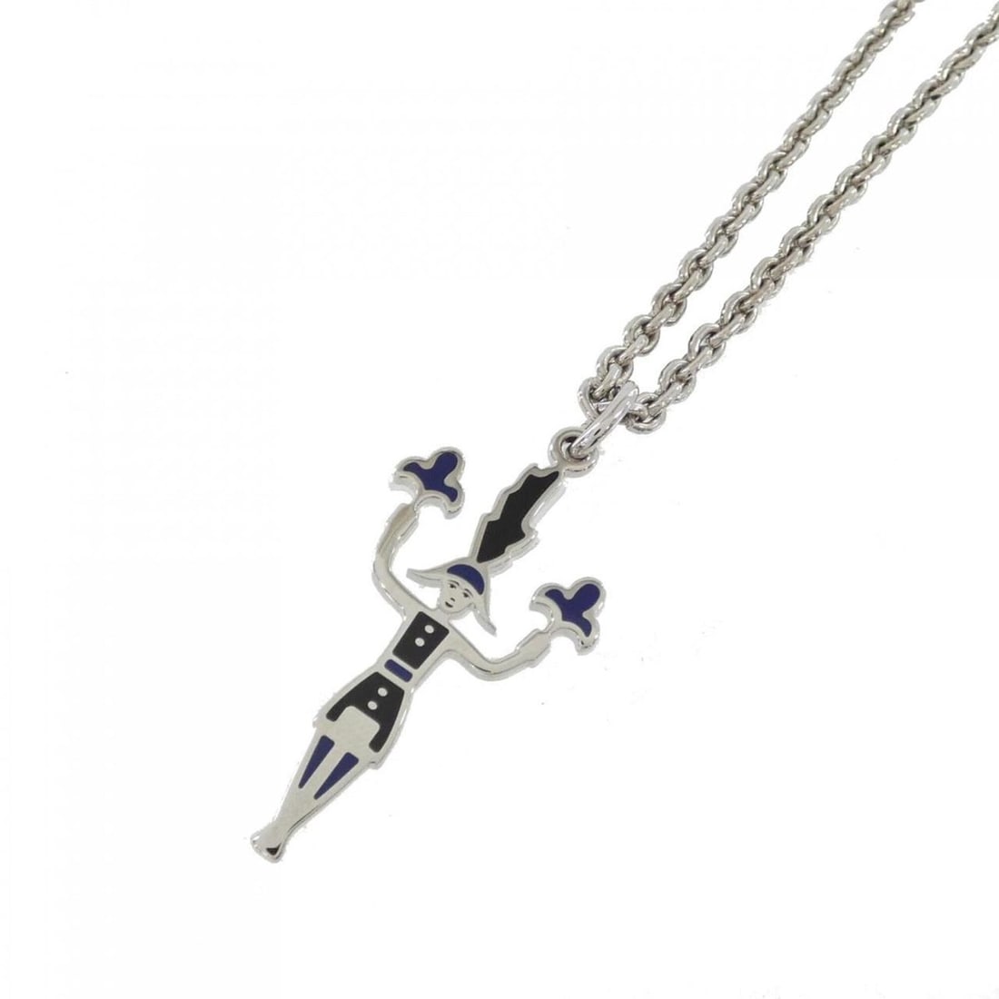 Hermes Artificer 100033FP Necklace: --- Catalog ---Category: SizePendant Size: 45mm x 25mm / 1.77'' x 0.98''Neck Circumference: 55 cm / 21.65''Category: DesignColor: SilverGender: WomenNecklace Type: NecklaceCategory: GeneralMPN: 100033