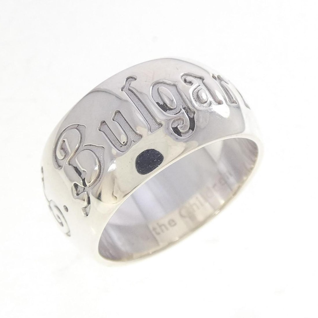 Bvlgari Save the Children Ring: --- Catalog ---Category: SizeUS Size: 6.5Brand Size: 52Category: DesignType: Band ringGender: WomenMaterial: Silver 925Category: GeneralBrand: Bvlgari--- Item List ---Section: ConditionRanking: Rank S