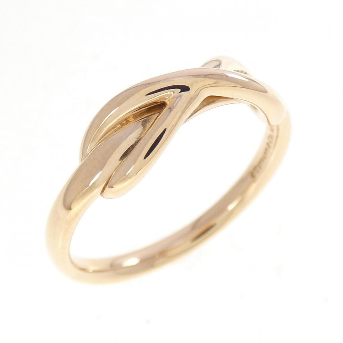 Tiffany Infinity Ring: --- Catalog ---Category: SizeJP Size: 17US Size: 8.5Category: DesignType: Band ringGender: WomenMaterial: Pink gold (18K)Category: GeneralBrand: Tiffany--- Item List ---Section: ConditionRanking: