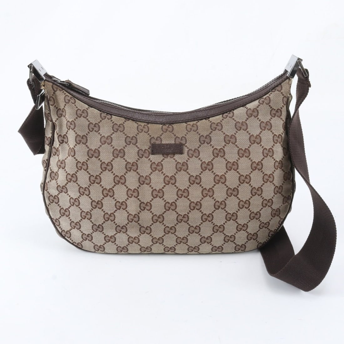 Gucci GG Canvas 122799 Leather Shoulder Bag Crossbody Brand Women's: --- Catalog ---Category: SizeSize (HxWxD): 20cm x 31cm x 6cm / 7.87'' x 12.2'' x 2.36''Category: DesignType: Shoulder bagColor: BrownGender: WomenMaterial: Leather , Canvas Category: GeneralMPN: 12279