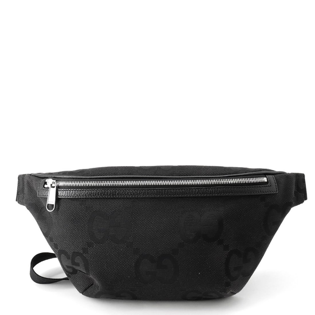 Gucci Jumbo GG Body Bag, Waist Canvas, 696031, GUCCI Belt Black, Handbag,: --- Catalog ---Category: SizeSize (HxWxD): 22cm x 43cm x 6cm / 8.66'' x 16.92'' x 2.36''Category: DesignType: Fanny pack, Sling bagColor: BlackGender: Men,WomenMaterial: Canvas , Leather Category: Gen