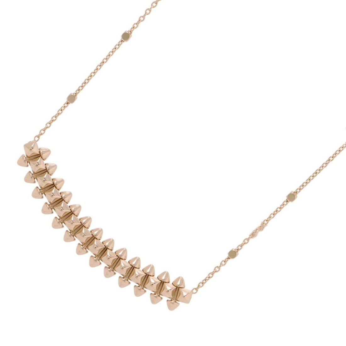 Cartier Necklace Clash de SM Small Model 18KPG Pink Gold B7224744 Pendant: --- Catalog ---Category: SizePendant Size: 6.5mm x 41.1mm / 0.25'' x 1.61''Neck Circumference: 38 cm - 41 cm / 14.96'' - 16.14''Category: DesignGender: WomenMaterial: Pink gold (18K)Pendant Type: Pend
