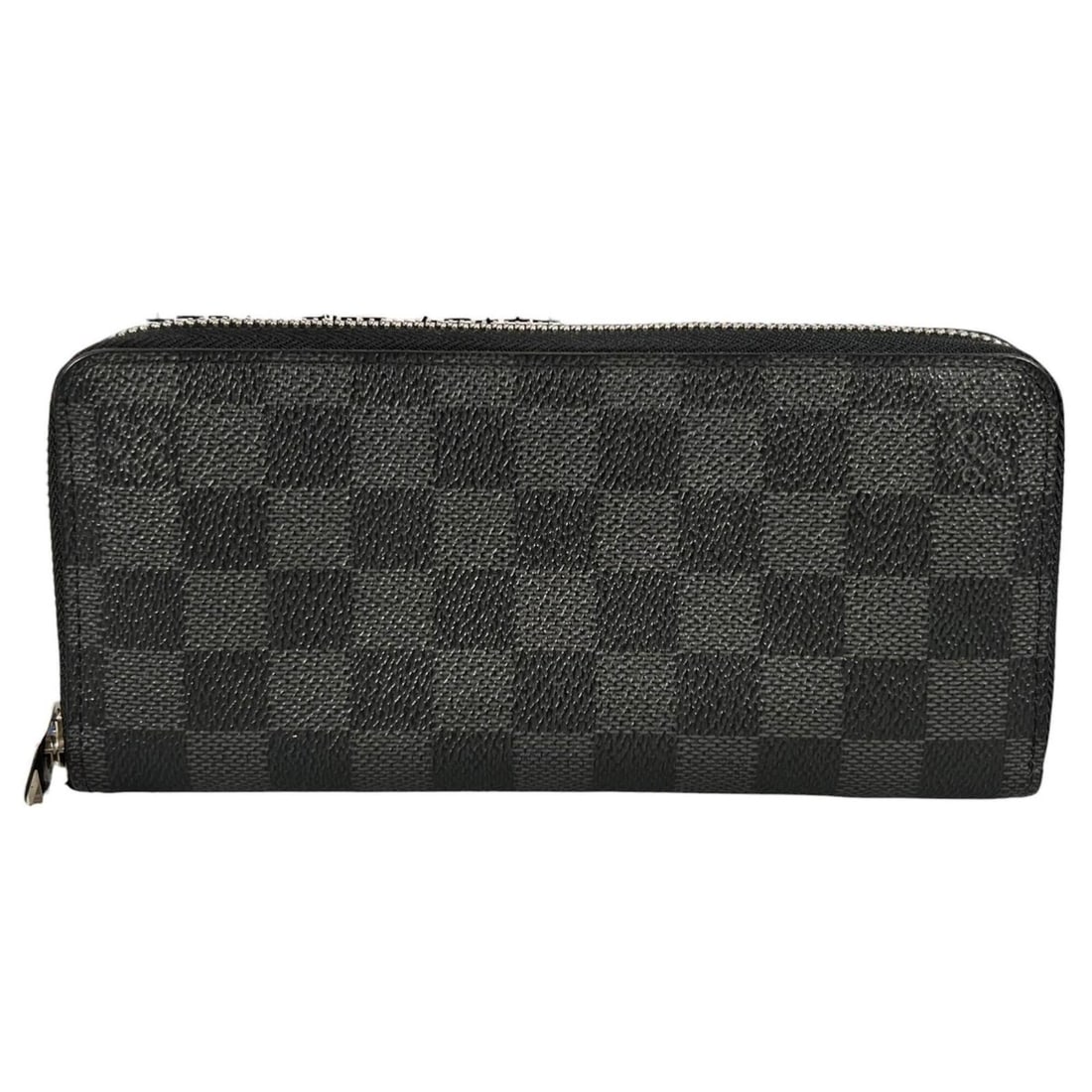 LOUIS VUITTON Louis Vuitton Zippy Wallet Verdical Long Damier Canvas Black Women's: --- Catalog ---Category: SizeSize (HxWxD): 10cm x 20cm x 2cm / 3.93'' x 7.87'' x 0.78''Category: DesignType: Long wallet (bi-fold)Color: BlackGender: WomenClosure: ZipperMaterial: Damier Canvas Catego