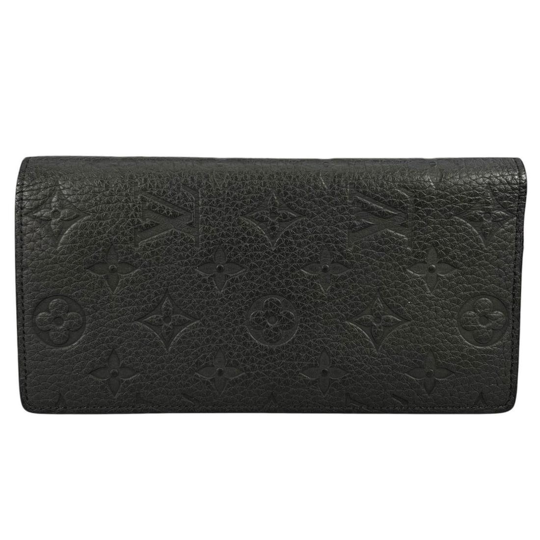 LOUIS VUITTON Louis Vuitton Portefeuille Brazza Long Wallet Monogram Canvas Black Women's: --- Catalog ---Category: SizeSize (HxWxD): 10cm x 19cm x 1cm / 3.93'' x 7.48'' x 0.39''Category: DesignType: Long wallet (bi-fold)Color: BlackGender: WomenClosure: OpenMaterial: Monogram Category: Gen