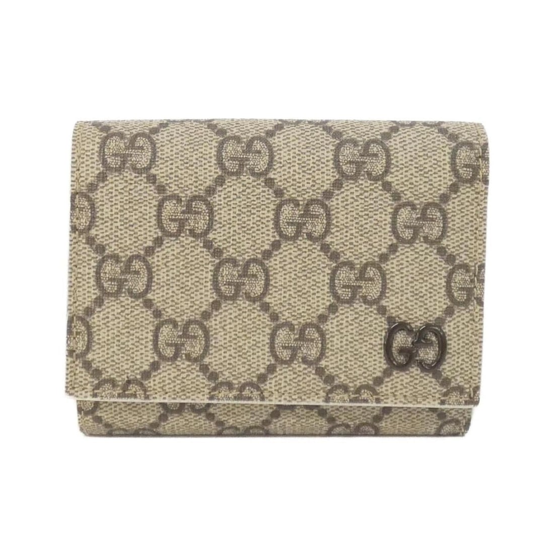 Gucci 769225 FACQC Wallet: --- Catalog ---Category: SizeSize (HxWxD): 8cm x 11cm x 3cm / 3.14'' x 4.33'' x 1.18''Category: DesignType: Wallet (tri-fold)Color: Beige, IvoryGender: WomenMaterial: GG Supreme Category: GeneralMPN: