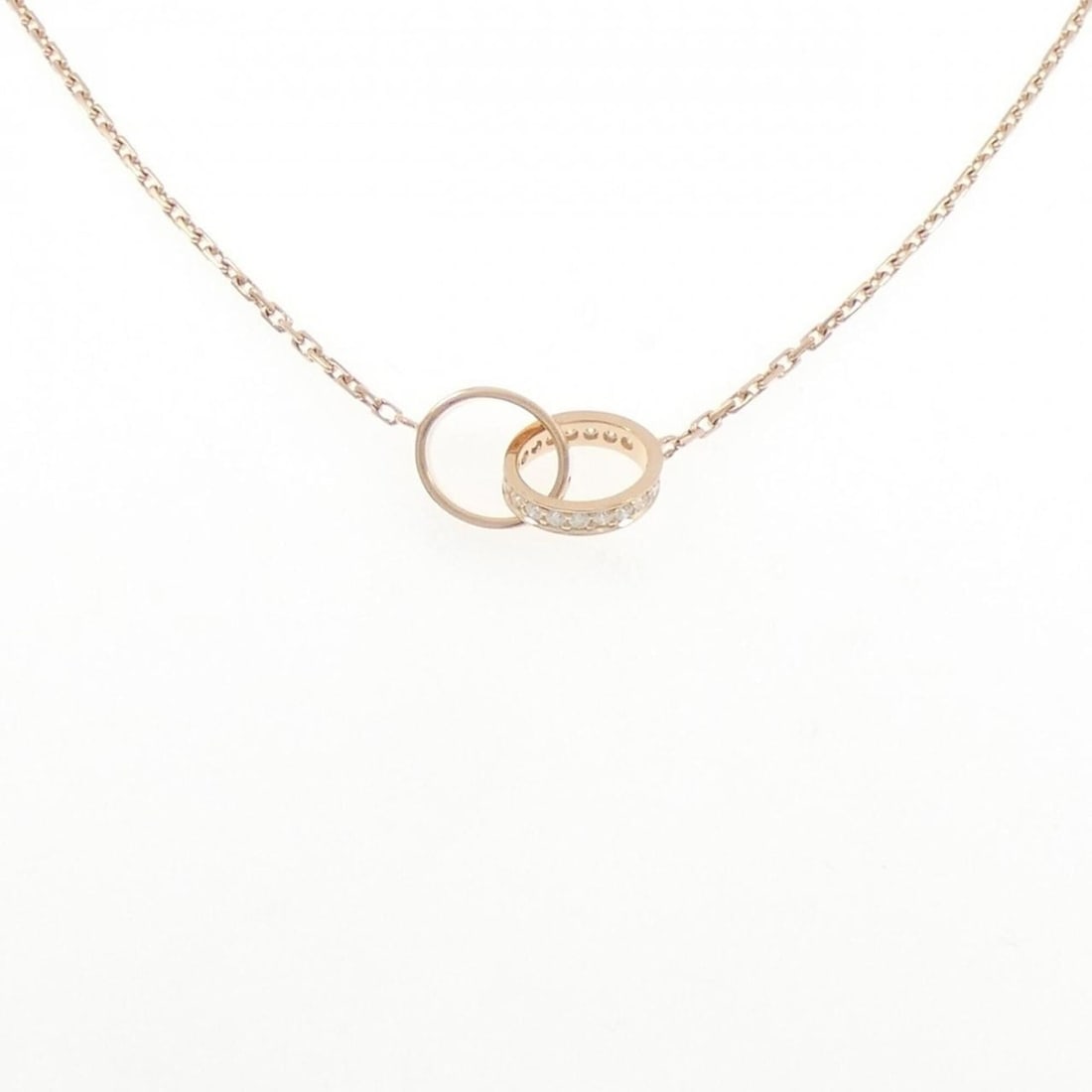Cartier Baby Love Necklace: --- Catalog ---Category: SizePendant Size: 9.8mm / 0.38''Neck Circumference: 45 cm / 17.71''Category: DesignStone: DiamondGender: WomenMaterial: Pink gold (18K)Necklace Type: NecklaceCategory: