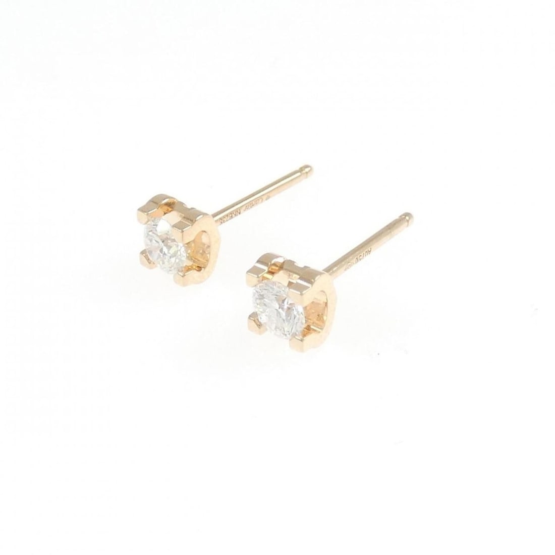 Cartier C de Earrings 0.19CT D-E VVS1-2 3EXT - 2