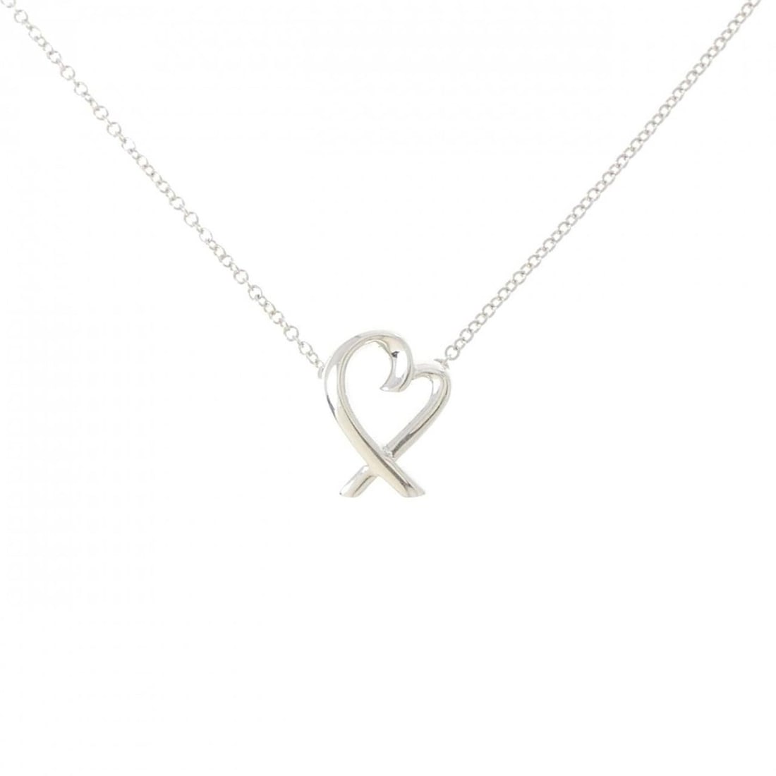 Tiffany Loving Heart Mini Necklace: --- Catalog ---Category: SizePendant Size: 11.6mm x 8.8mm / 0.45'' x 0.34''Neck Circumference: 41 cm / 16.14''Category: DesignGender: WomenMaterial: Silver 925Pendant Type: PendantNecklace Type: