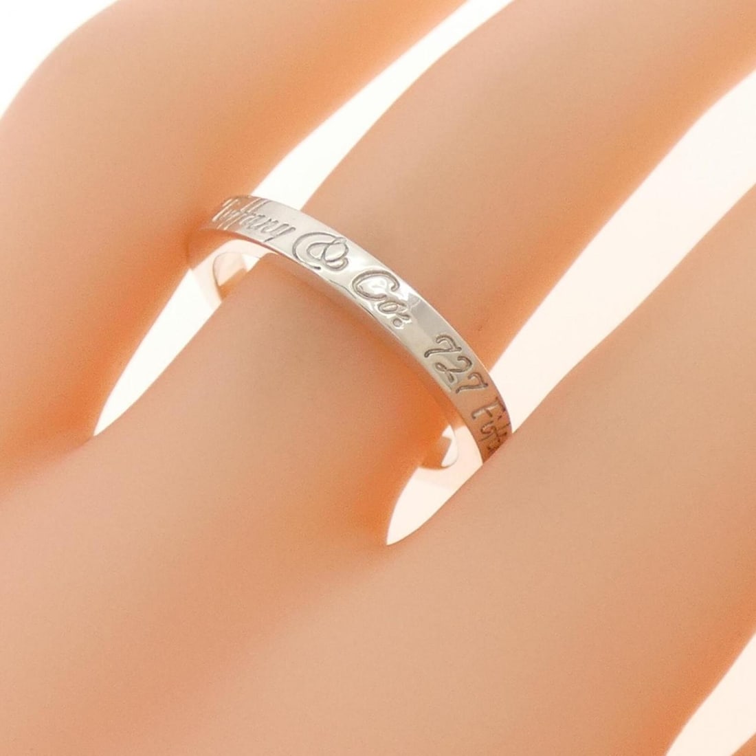 Tiffany Notes Narrow Ring - 5
