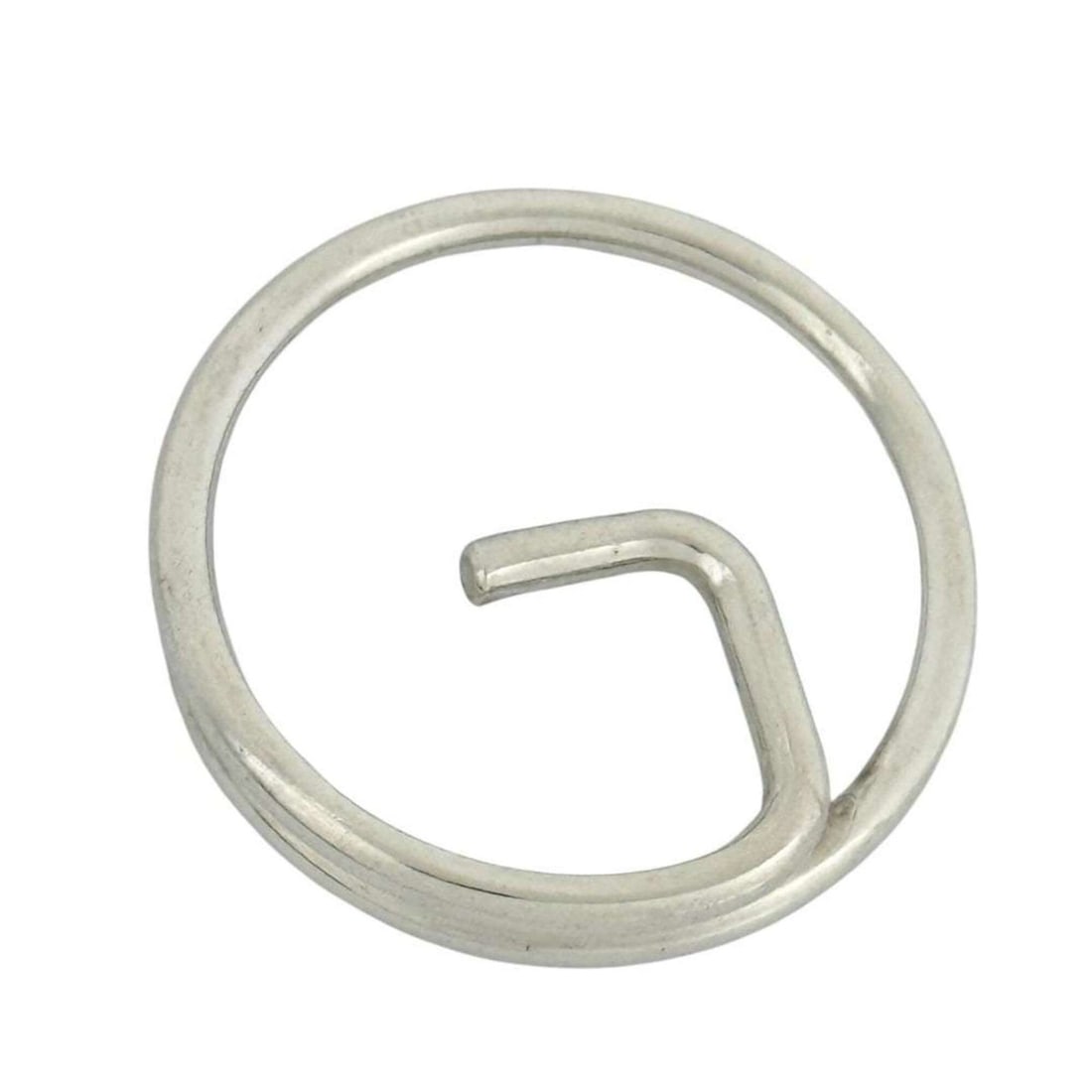 Gucci unisex key ring/keychain with G motif, silver.: --- Catalog ---Category: DesignType: KeyringGender: Men,WomenMaterial: Silver 925Category: GeneralBrand: Gucci--- Item List ---Section: ConditionRanking: Rank A Used - A few traces of usage, some scra