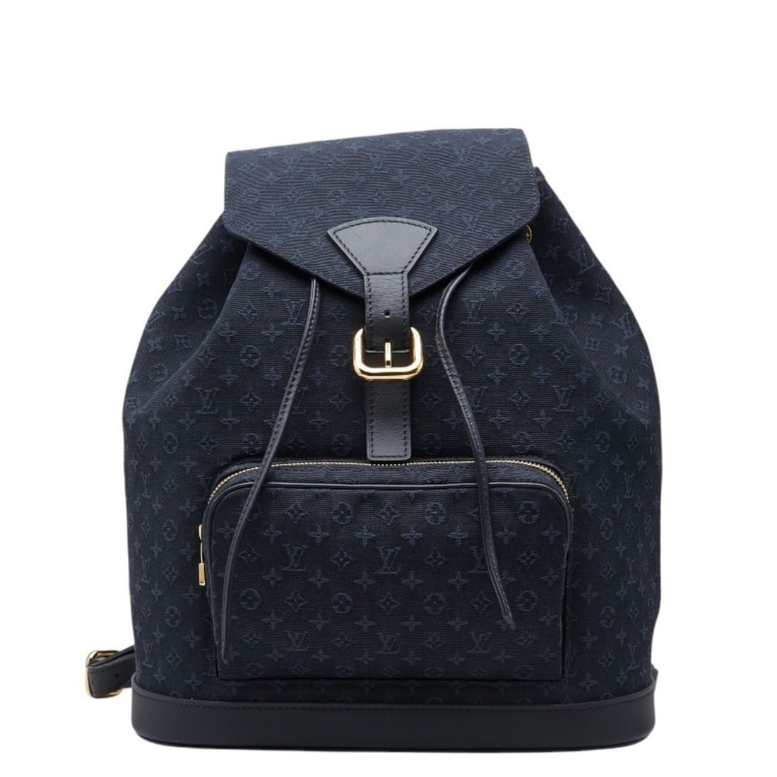 Louis Vuitton Monogram Mini Montsouris GM Backpack M92455 Navy Canvas Leather Women's LOUIS VUITTON: --- Catalog ---Category: SizeSize (HxWxD): 35cm x 31cm x 13.5cm / 13.77'' x 12.2'' x 5.31''Category: DesignType: BackpackColor: NavyGender: WomenMaterial: Canvas , Leather Category: GeneralMPN: M92455