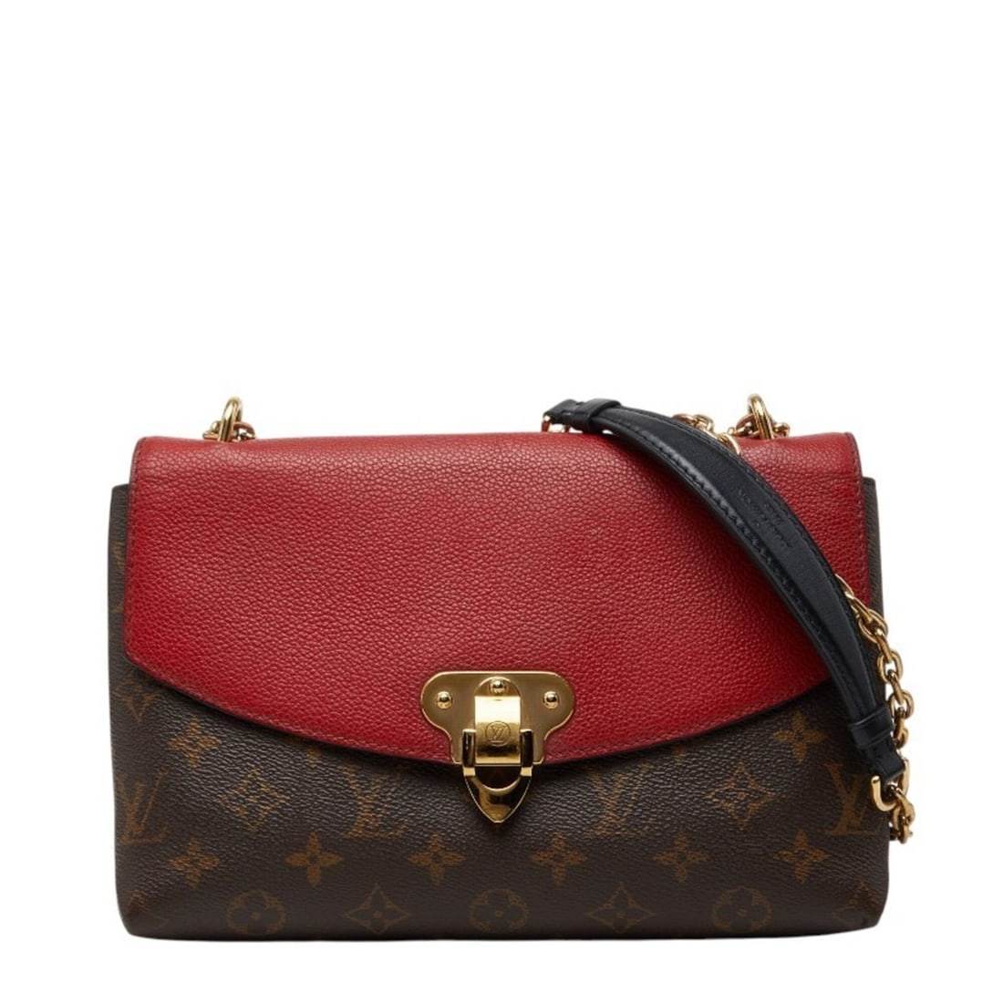Louis Vuitton Monogram Samplacido Chain Shoulder Bag M43713 Brown Cerise Red Leather Women's LOUIS: --- Catalog ---Category: SizeSize (HxWxD): 17cm x 24.5cm x 7cm / 6.69'' x 9.64'' x 2.75''Category: DesignType: Shoulder bagColor: Brown, Cerise, Red colorGender: WomenMaterial: PVC , Leather Category: