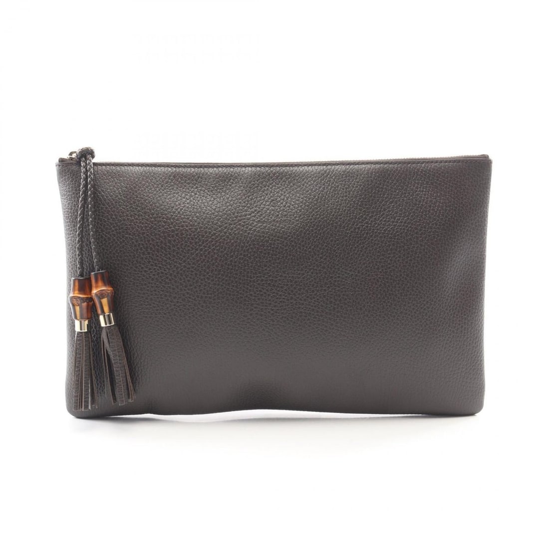 Gucci Bamboo Second Bag Clutch Handbag Leather Women's Brown 376858: --- Catalog ---Category: SizeSize (HxWxD): 20cm x 33cm x 2cm / 7.87'' x 12.99'' x 0.78''Category: DesignType: Clutch bag, HandbagColor: BrownGender: WomenMaterial: Leather Category: GeneralMPN: 376858