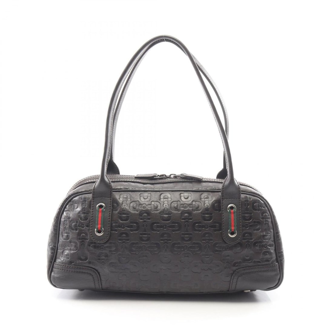 Gucci Sherry Line Handbag, Leather, Women's, Brown/Multicolor, 293594: --- Catalog ---Category: SizeSize (HxWxD): 16cm x 32cm x 12.5cm / 6.29'' x 12.59'' x 4.92''Category: DesignType: HandbagColor: Brown, Multi-colorGender: WomenMaterial: Leather Category: GeneralMPN: 29