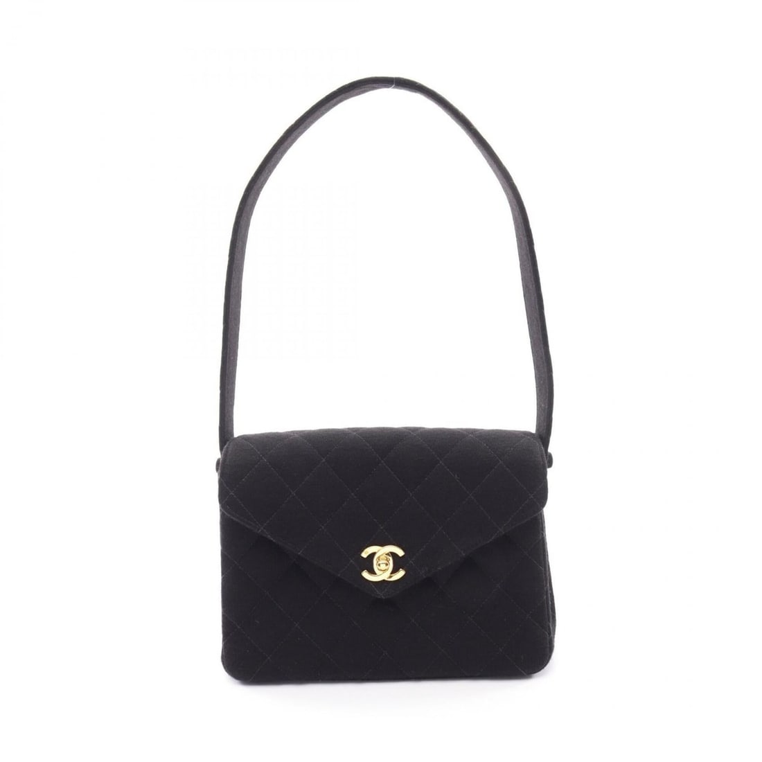 Chanel Matelassé Shoulder Bag/Handbag, Cotton, Women's, Black: --- Catalog ---Category: SizeSize (HxWxD): 17cm x 22.5cm x 8.5cm / 6.69'' x 8.85'' x 3.34''Category: DesignType: Handbag, Shoulder bagColor: BlackGender: WomenMaterial: Cotton Hardware Color: GoldCate