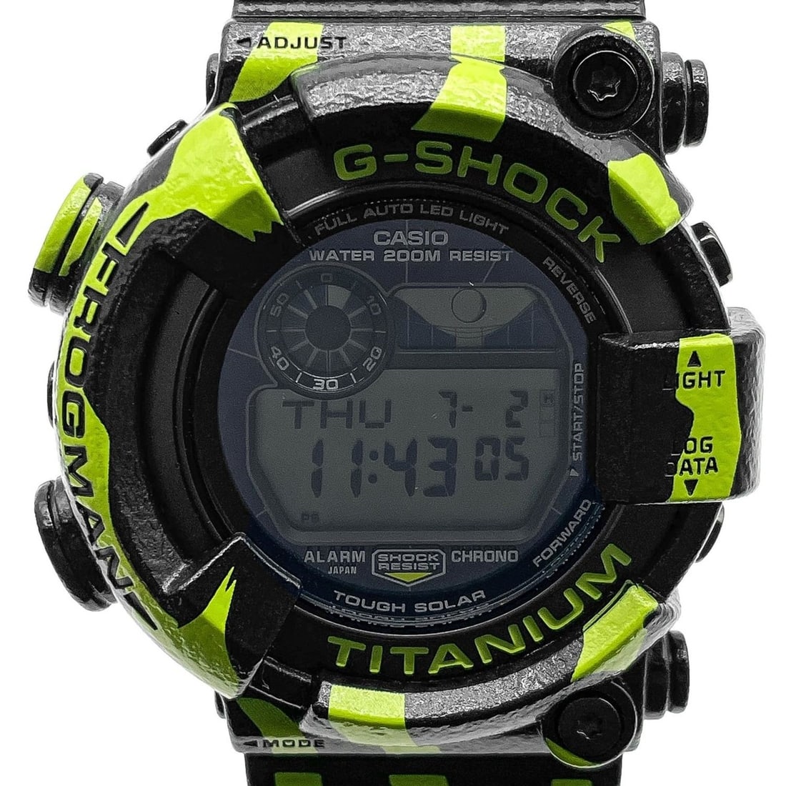 CASIO G-SHOCK Frogman Watch GW-8200TPF-1JR Solar Men's: --- Catalog ---Category: SizeWrist Size: 21.5cm / 8.46''Case Diameter: 50mm / 1.97''Category: DesignType: WristwatchGender: MenCategory: GeneralMPN: GW-8200TPF-1JRBrand: CasioCategory: MovementMovemen