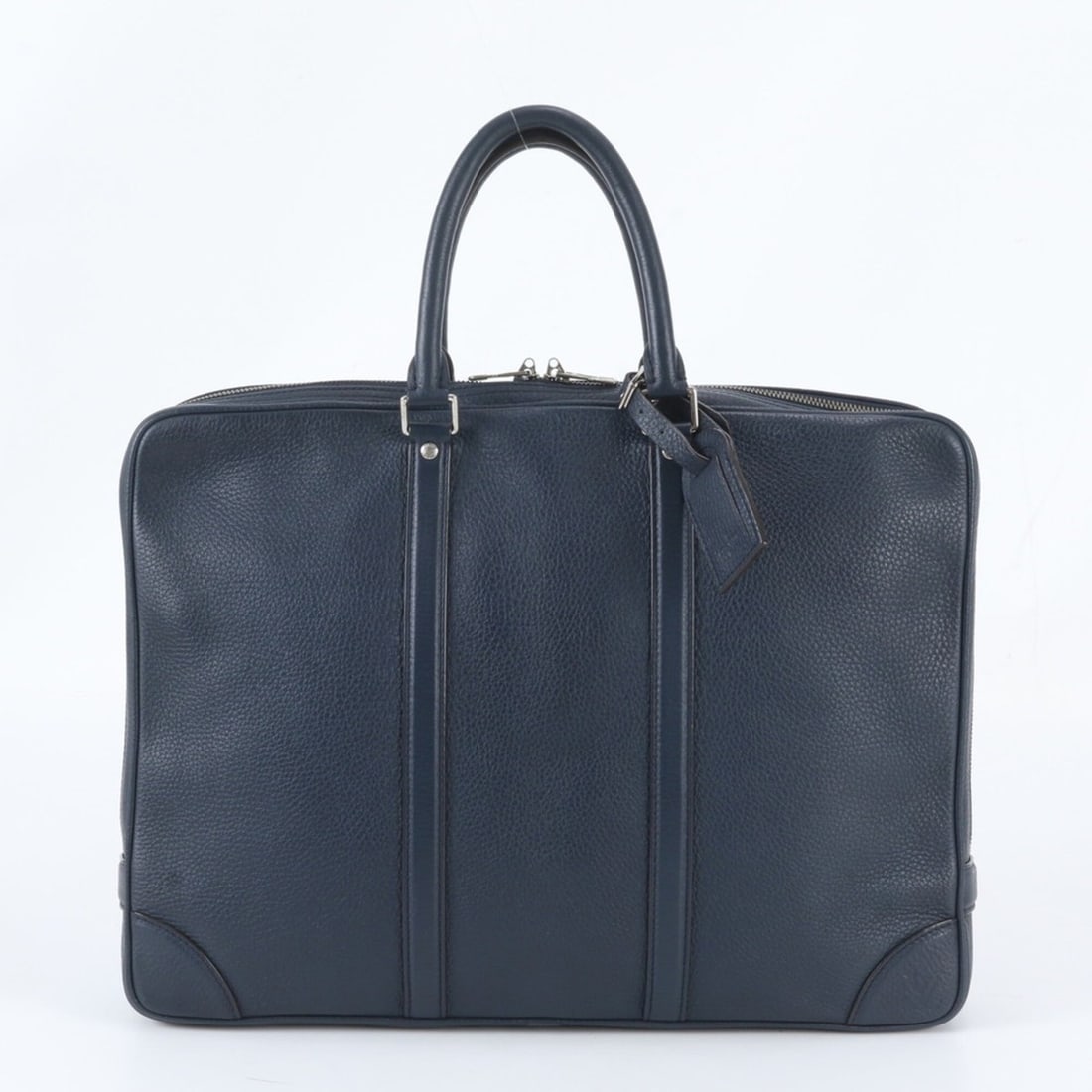 Louis Vuitton Porte Documents Voyage M93152 Leather Handbag Tote Bag for Men: --- Catalog ---Category: SizeSize (HxWxD): 30cm x 40cm x 7cm / 11.81'' x 15.74'' x 2.75''Category: DesignType: Handbag, Tote bagColor: NavyGender: MenMaterial: Leather Category: GeneralMPN: M93152Bran