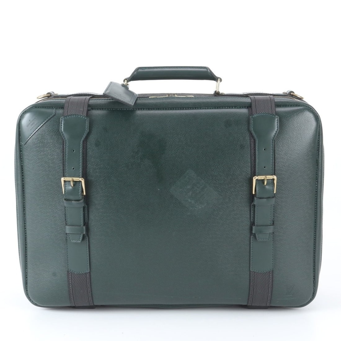 Louis Vuitton Taiga Satellite 53 Epicea M30094 Leather Boston Handbag Carry-on Bag for Men: --- Catalog ---Category: SizeSize (HxWxD): 37cm x 53cm x 17cm / 14.56'' x 20.86'' x 6.69''Category: DesignType: HandbagColor: EpiseaGender: MenMaterial: Leather Category: GeneralMPN: M30094Brand: Loui