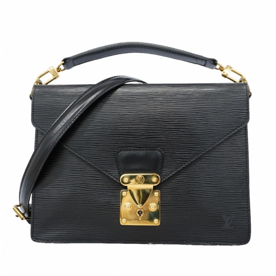 Louis Vuitton Epi Biface Handbag M52322 Noir 2-way bag for women P3159473: --- Catalog ---Category: SizeSize (HxWxD): 19cm x 26cm x 4cm / 7.48'' x 10.23'' x 1.57''Category: DesignType: HandbagColor: NoirGender: WomenCategory: GeneralMPN: M52322Brand: Louis Vuitton--- Item Li