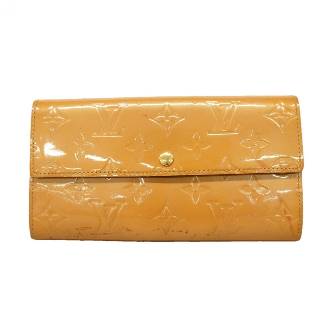 Louis Vuitton Vernis Pochette Portemonnaie Credit Long Wallet M91380 Noisette Women's P3141757: --- Catalog ---Category: SizeSize (HxWxD): 10cm x 19cm x 2.5cm / 3.93'' x 7.48'' x 0.98''Category: DesignType: Long wallet (bi-fold)Color: NoisetteGender: WomenCategory: GeneralMPN: M91380Brand: Louis