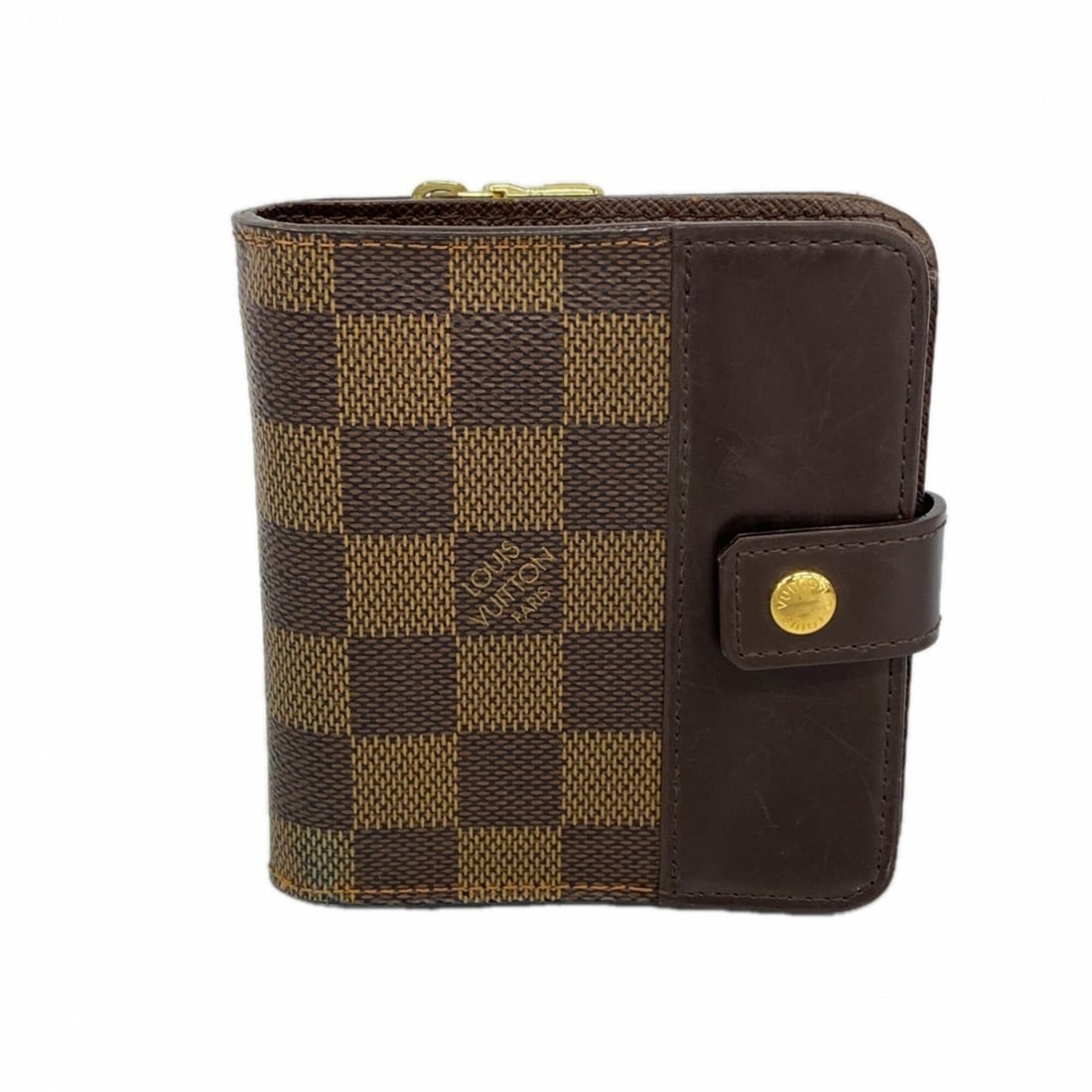 Louis Vuitton Damier Compact Zip Wallet N61668 Ebene Women's P3084688: --- Catalog ---Category: SizeSize (HxWxD): 11cm x 10.5cm x 3cm / 4.33'' x 4.13'' x 1.18''Category: DesignType: Wallet (bi-fold)Color: EbeneGender: WomenCategory: GeneralMPN: N61668Brand: Louis Vuitton