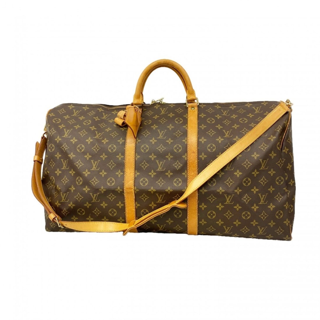 Louis Vuitton Bag/Boston Bag Monogram Keepall Bandoulière 60 M41412 Brown Men's/Women's P3079081: --- Catalog ---Category: SizeSize (HxWxD): 34cm x 60cm x 27cm / 13.38'' x 23.62'' x 10.62''Category: DesignType: Boston bagColor: BrownGender: Men,WomenCategory: GeneralMPN: M41412Brand: Louis Vuitton