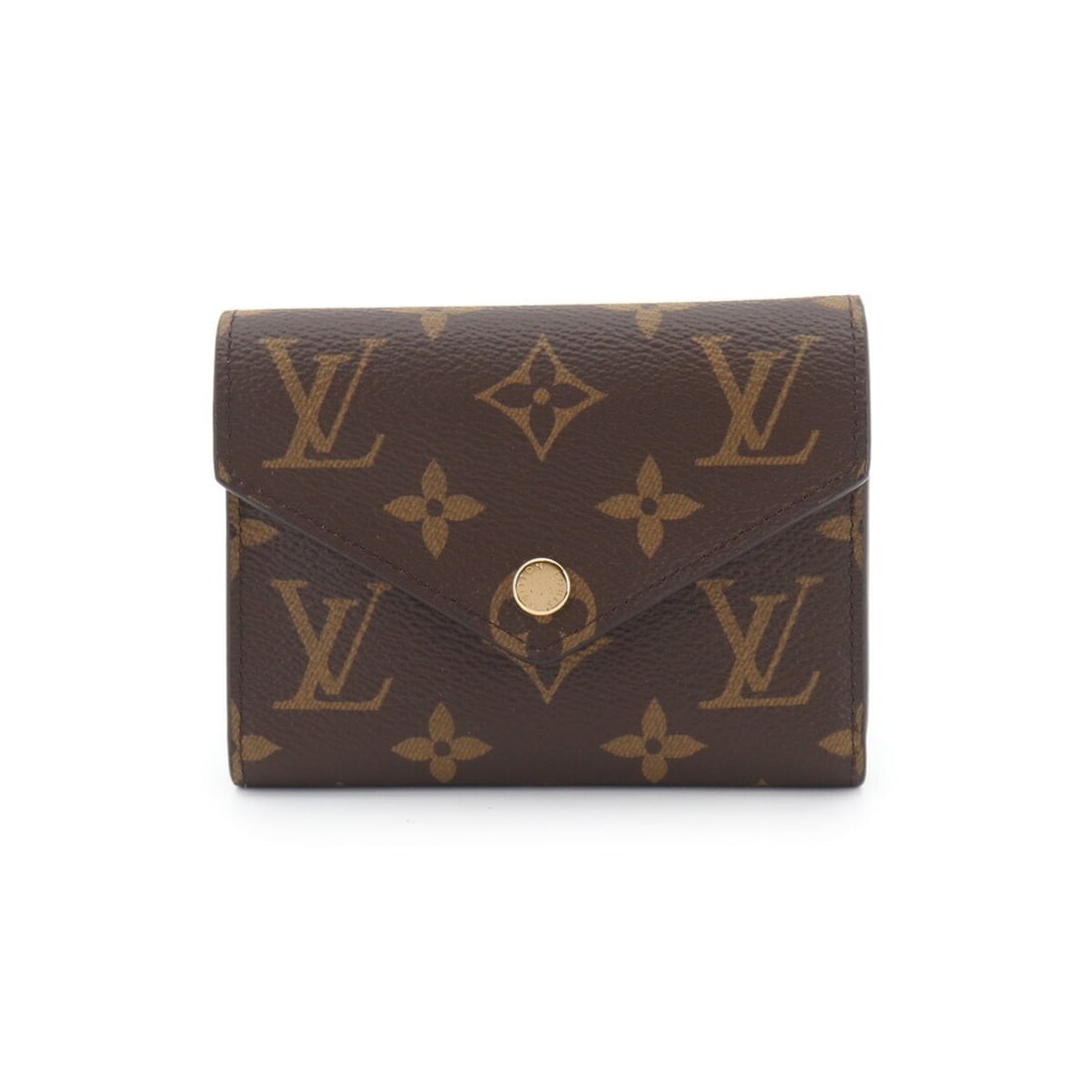 Louis Vuitton Monogram Portefeuille Victorine Tri-fold Wallet M62472 Brown: --- Catalog ---Category: SizeSize (HxWxD): 9cm x 12cm x 1.5cm / 3.54'' x 4.72'' x 0.59''Category: DesignType: Wallet (tri-fold)Color: Brown, MonogramGender: Women,MenMaterial: Monogram Category: Gener