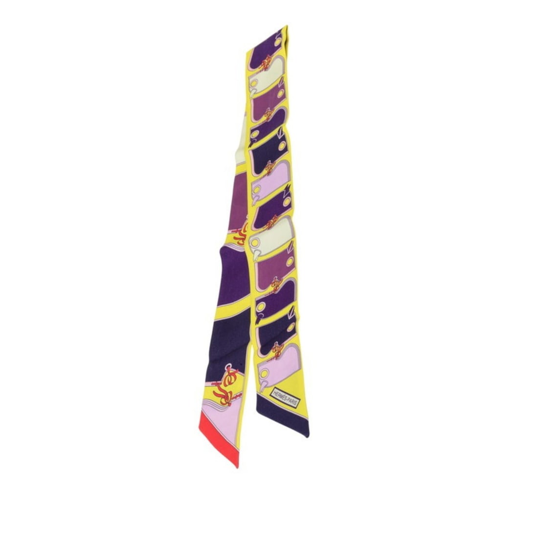 Hermes Twilly Camails Scarf Muffler Multicolor Silk Women's HERMES: --- Catalog ---Category: SizeSize (LxW): 85cm x 5cm / 33.46'' x 1.96''Category: DesignType: ScarfColor: Multi-colorGender: WomenMaterial: Silk Category: GeneralBrand: Hermes--- Item List ---Section: C