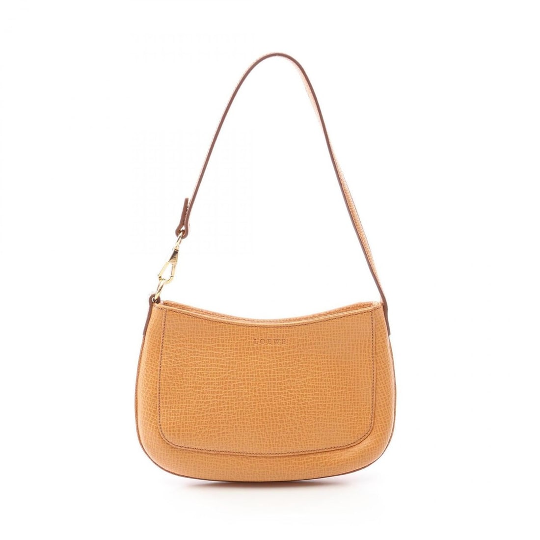 Loewe Logo Mini Handbag, Leather, Women's, Brown: --- Catalog ---Category: SizeSize (HxWxD): 14cm x 20cm x 31cm / 5.51'' x 7.87'' x 12.2''Category: DesignType: HandbagColor: BrownGender: WomenMaterial: Leather Category: GeneralBrand: Loewe--- Item Li