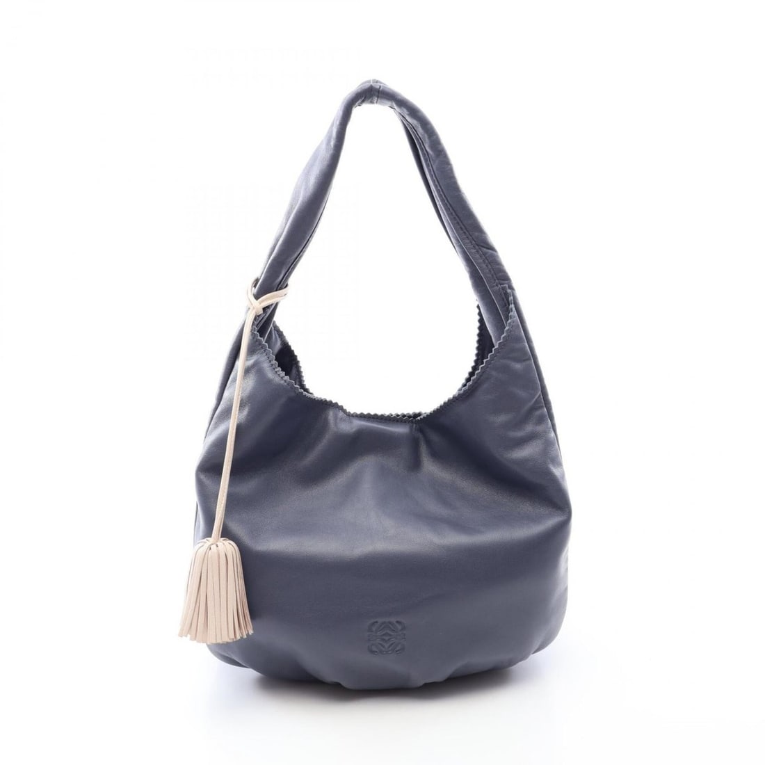 Loewe Viento Shoulder Bag/Handbag, Leather, Women's, Blue: --- Catalog ---Category: SizeSize (HxWxD): 24cm x 26cm x 8cm / 9.44'' x 10.23'' x 3.14''Category: DesignType: Handbag, Shoulder bagColor: BlueGender: WomenMaterial: Leather Category: GeneralBrand: Loe