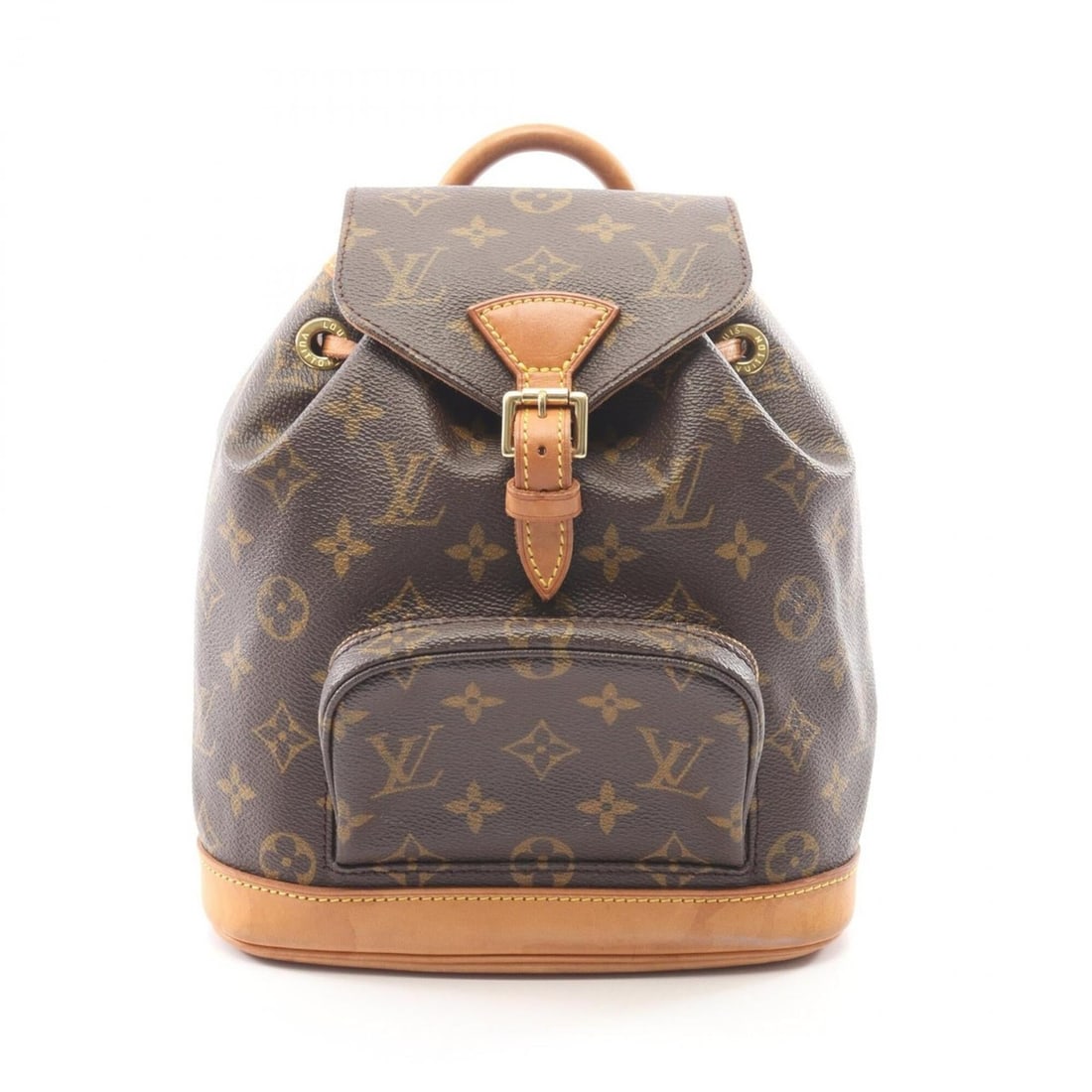 Louis Vuitton Mini Montsouris Monogram Backpack/Handbag, Coated Canvas and Leather, Women's, Brown,: --- Catalog ---Category: SizeSize (HxWxD): 23cm x 20cm x 10cm / 9.05'' x 7.87'' x 3.93''Category: DesignType: Backpack, HandbagColor: Brown, MonogramGender: WomenMaterial: Monogram , Leather Category: