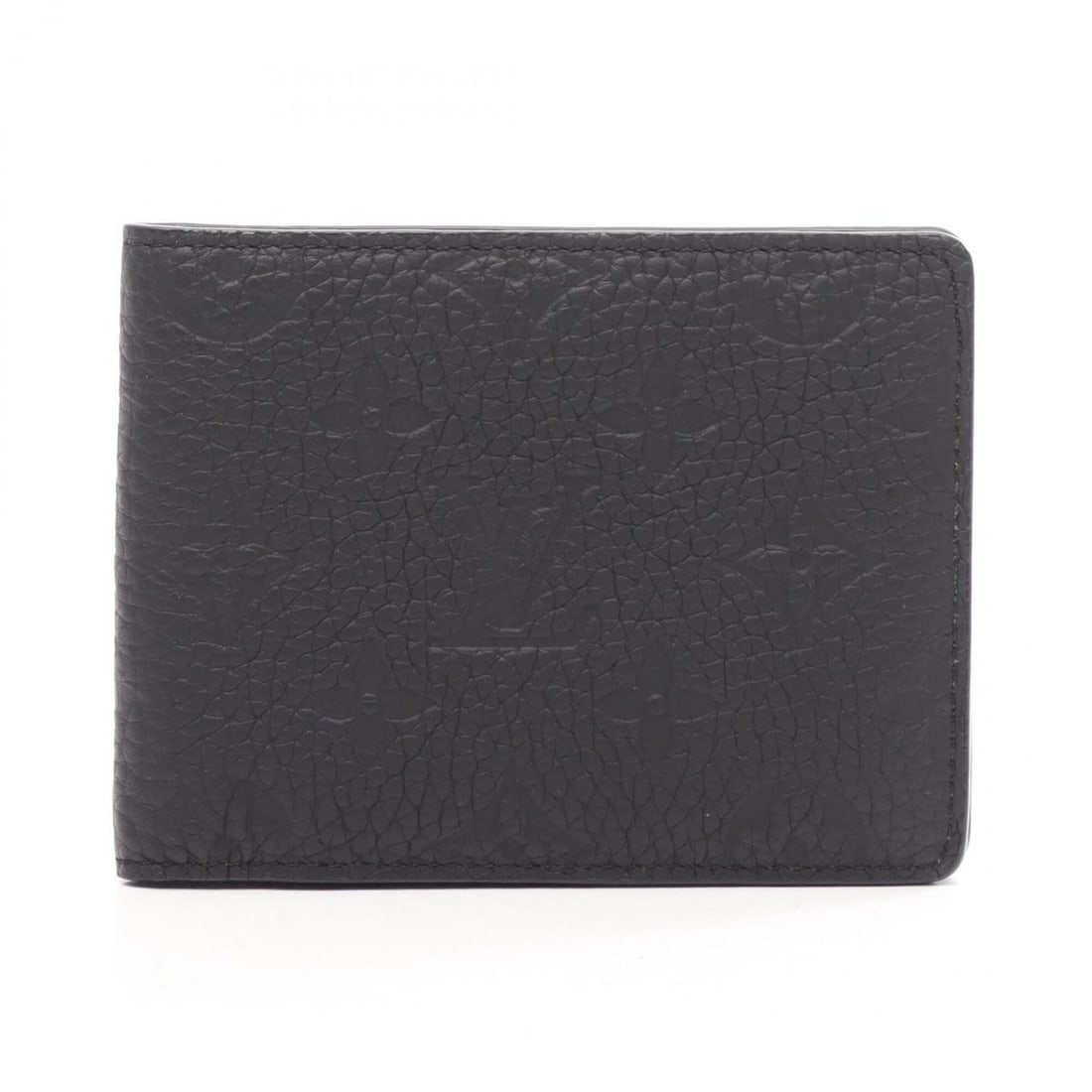 Louis Vuitton Portefeuille Multiple Bi-fold Wallet, Taurillon Leather, Monogram Men's, Black, M82072: --- Catalog ---Category: SizeSize (HxWxD): 9cm x 11.5cm x 1.5cm / 3.54'' x 4.52'' x 0.59''Category: DesignType: Wallet (bi-fold)Color: BlackGender: MenMaterial: Leather Leather/Fur Type: Taurillon lea