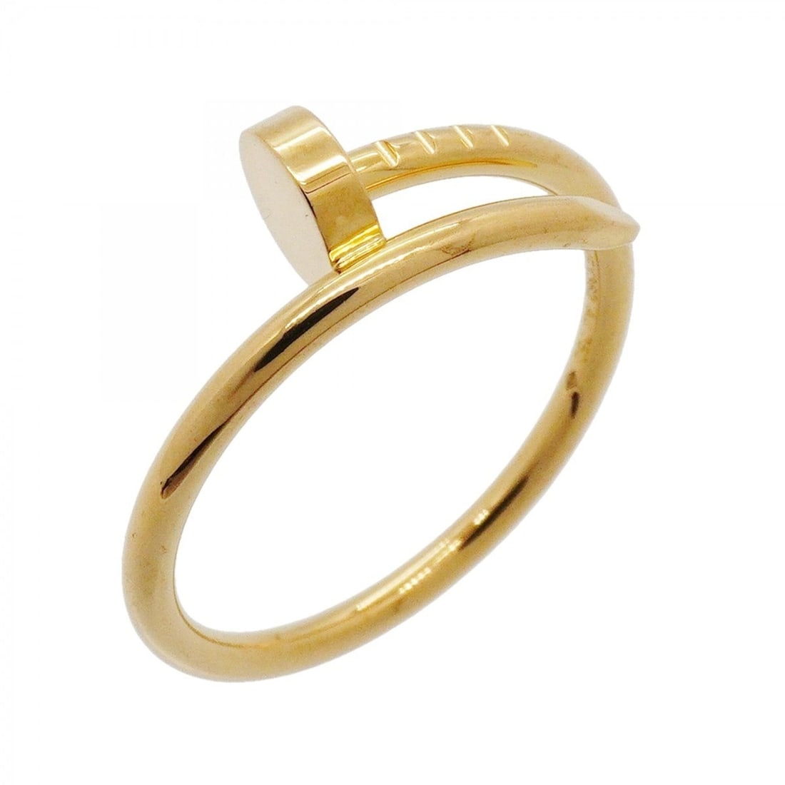 Cartier Juste un Clou Ring SM 18KYG Yellow Gold #56 (Men's/Women's) (1 of 9)