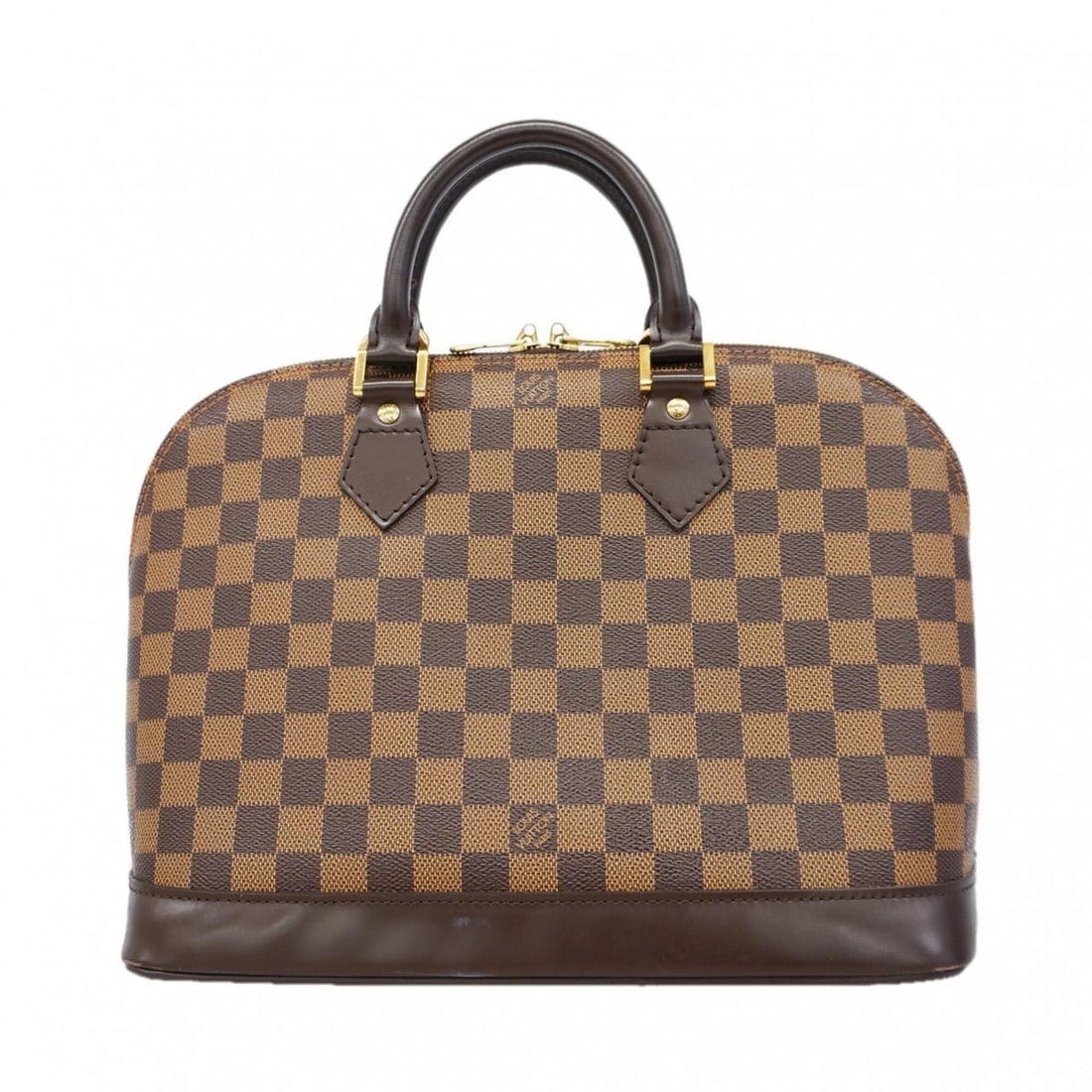 Louis Vuitton Damier Alma Handbag N51131 Ebene Women's (1 of 10)