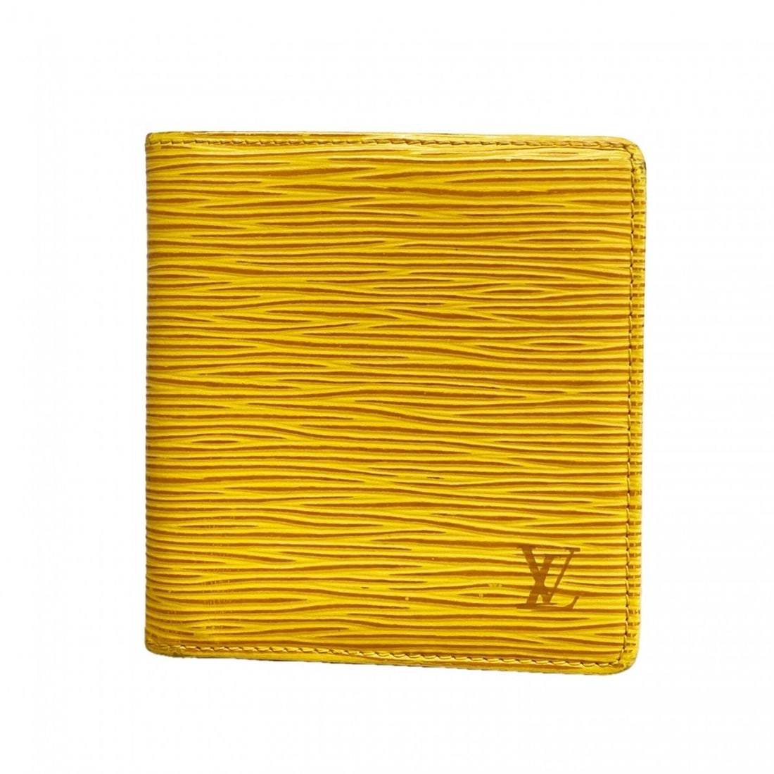 Louis Vuitton Epi Leather Portefeuille 6 Cartes Credit Wallet M63319 Jaune (Women's): --- Catalog ---Category: SizeSize (HxWxD): 10.5cm x 10cm x 1cm / 4.13'' x 3.93'' x 0.39''Category: DesignType: Bill wallet (bi-fold)Color: JauneGender: WomenCategory: GeneralMPN: M63319Brand: Louis Vu