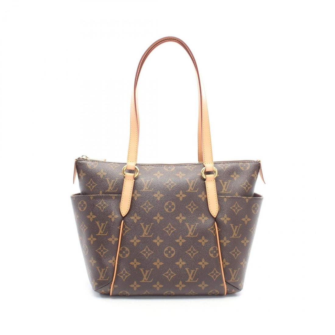 Louis Vuitton Totally PM Tote Bag Handbag, Coated Canvas and Leather, Monogram Pattern, Women's,: --- Catalog ---Category: SizeSize (HxWxD): 24cm x 27cm x 11cm / 9.44'' x 10.62'' x 4.33''Category: DesignType: Handbag, Tote bagColor: Brown, MonogramGender: WomenMaterial: Coated canvas , Leather Cat